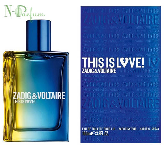 

Zadig and Voltaire This is Love! Pour Lui - Туалетная вода (тестер) 100 мл