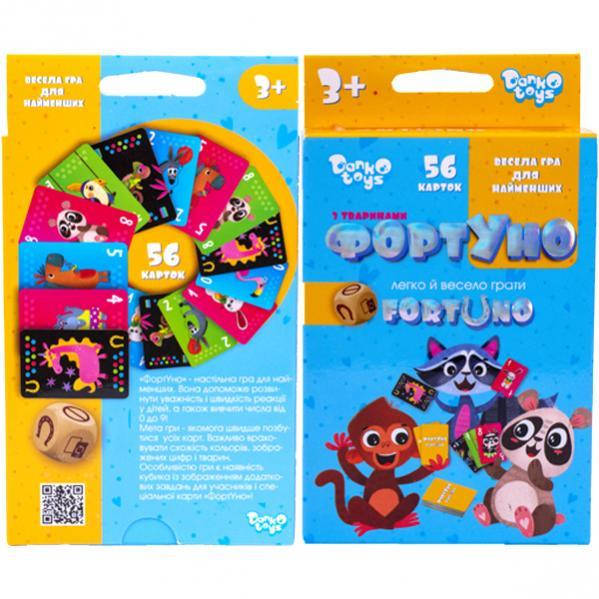 

Игра настольная «ФортУно» детская УКР UF-01–01