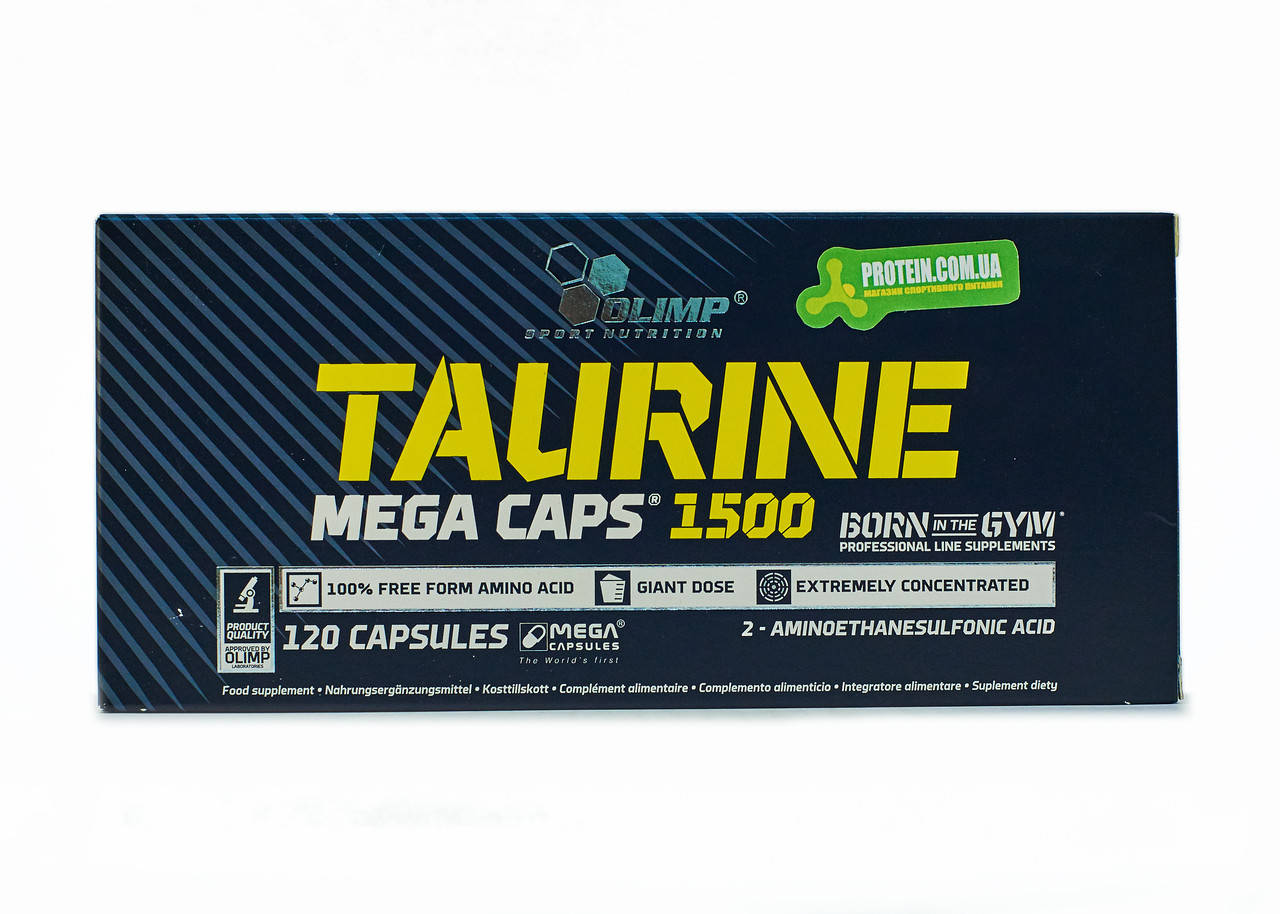 

Таурин Olimp Taurine Mega Caps 120 к