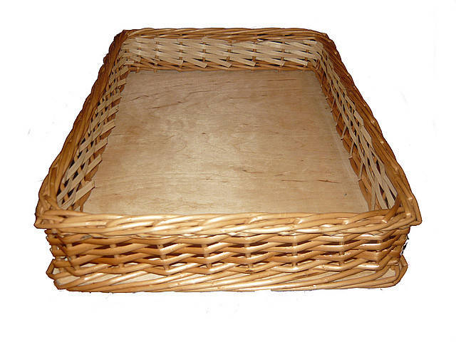

Лотки плетеные (30*40*8) короба, корзины торговые