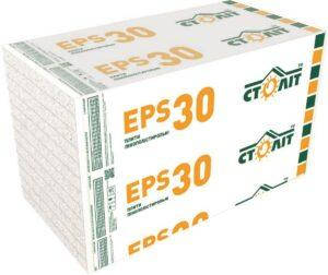 

Пенопласт Столит EPS 30 100мм 1000х500мм