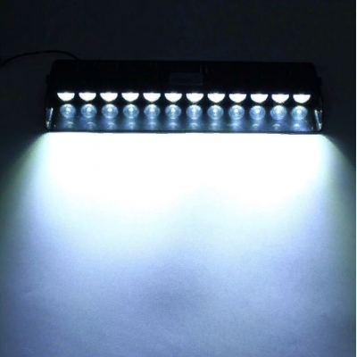 

Стробоскоп мигалки для авто спец сигналы на лобовое стекло 12 LED ДХО Лампы Белые