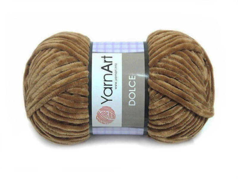 

YarnArt Dolce, Молочный шоколад №765, Коричневый