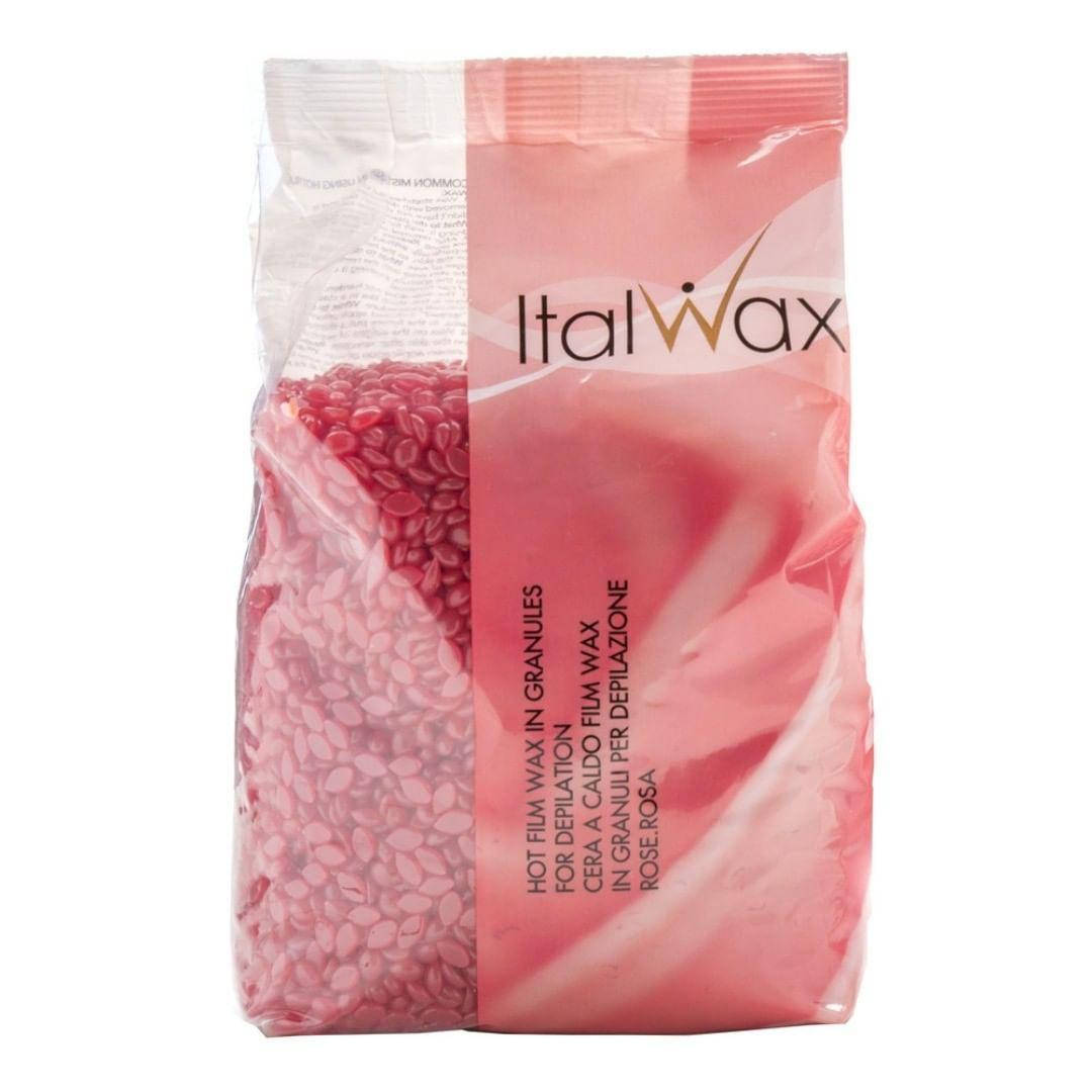 

Горячий пленочный воск для депиляции ItalWax, в гранулах. Роза, 1000