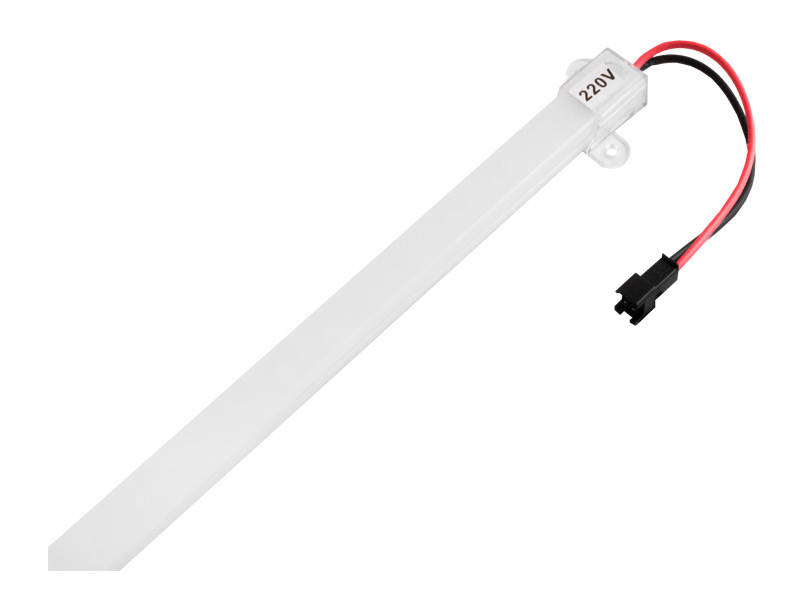 

Светодиодная линейка SMD2835-144led 220В 20Вт IP44 6000K 1000мм в матовом корпусе