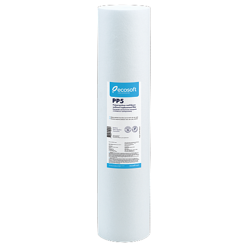 

Картридж зі спіненого поліпропілену Ecosoft 4,5"х20" 5 мкм (CPV45205ECO)
