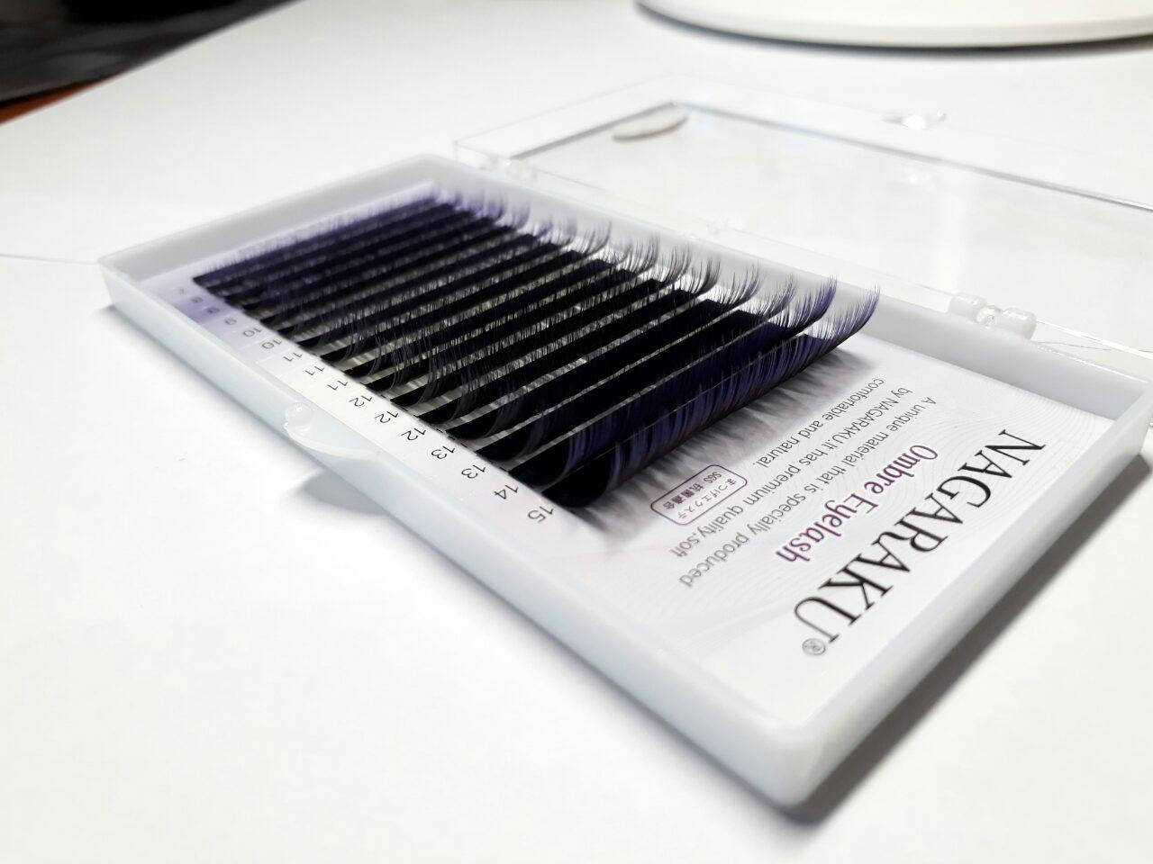 

РЕСНИЦЫ ОМБРЕ NAGARAKU MIX (фиолетовый)