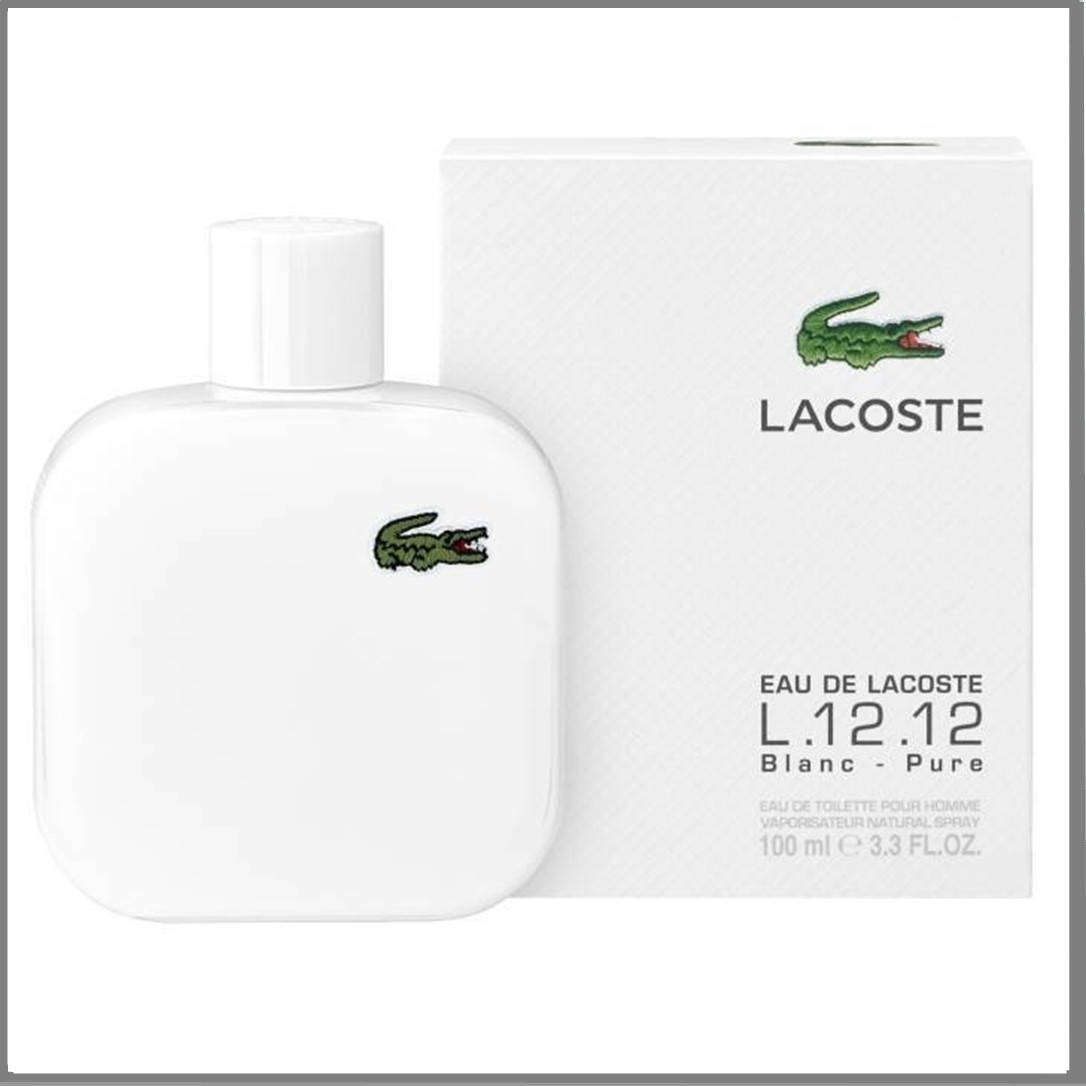 

Lacoste Eau de Lacoste 12.12 Blanc туалетная вода 100 ml. (Лакост Эу Де Л.12.12 Бланк)