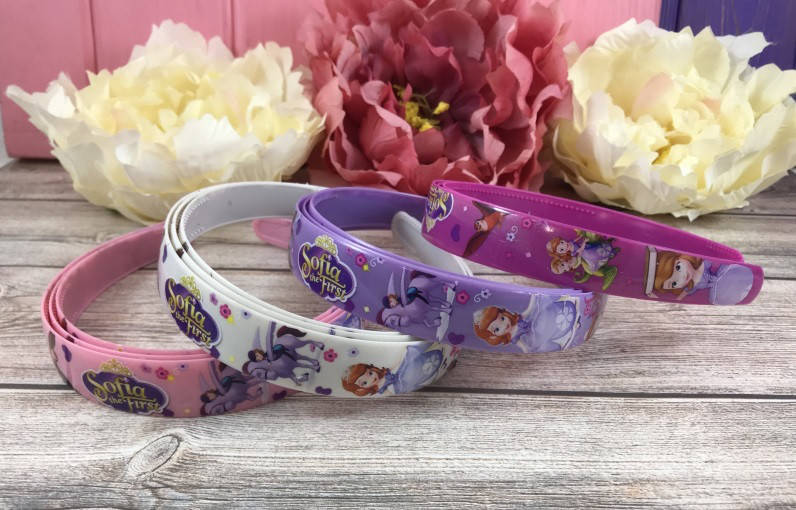 

Обруч цветной широкий София 2 см, Разные цвета