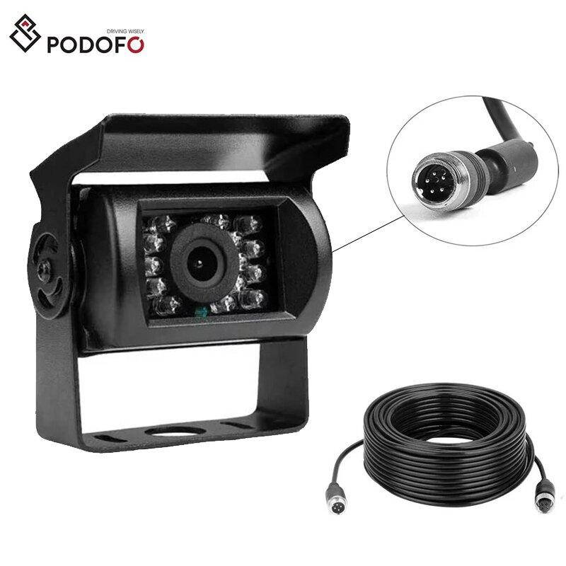 

Камера заднего вида Podofo K0069A2P, для грузовых авто, кабель 4pin, IP68, 120°