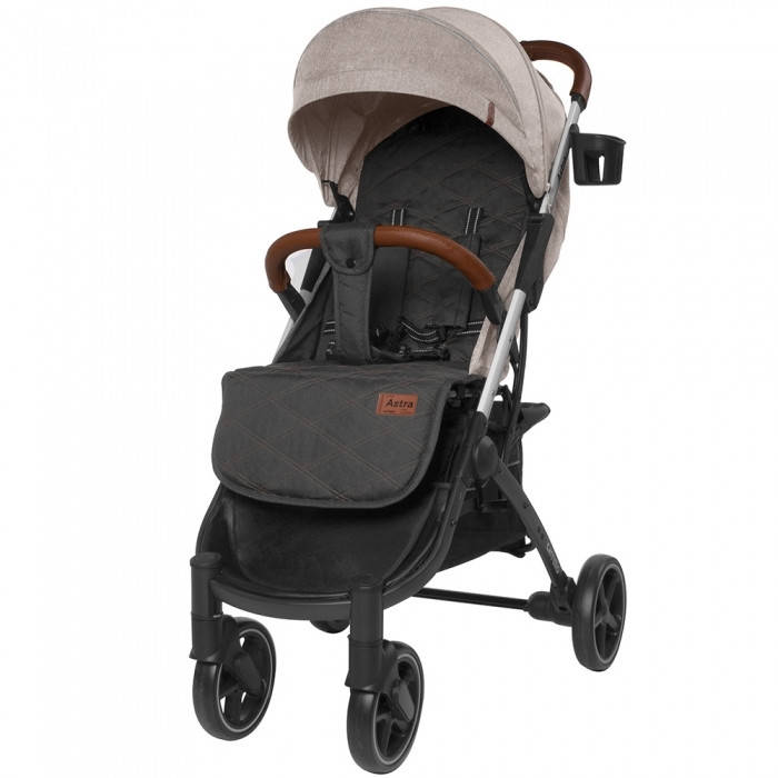 

Коляска прогулочная CARRELLO Astra CRL-5505 Snow Beige +дождевик S, Бежевый