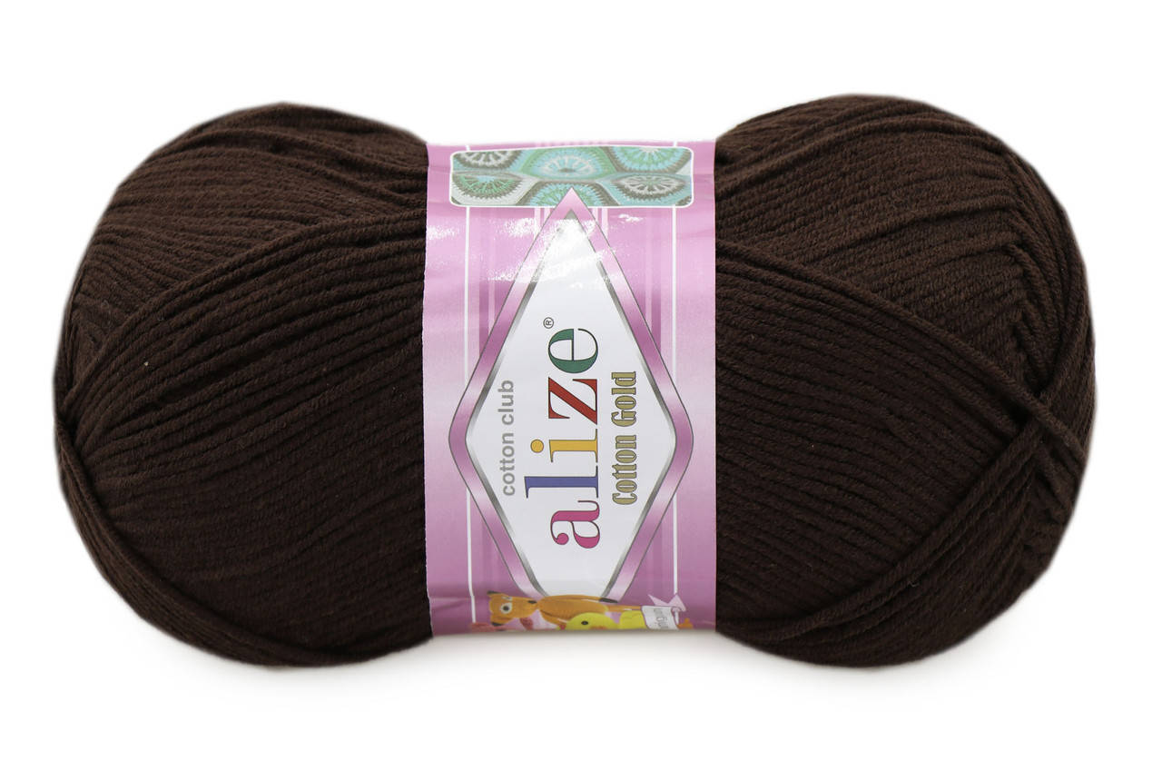

Alize Cotton Gold, Шоколад №26, Коричневый