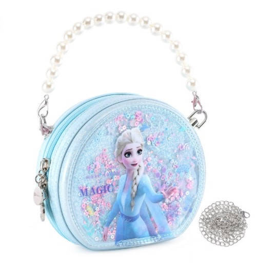 

Детская сумочка для девочки с Эльзой Frozen 2, Голубой
