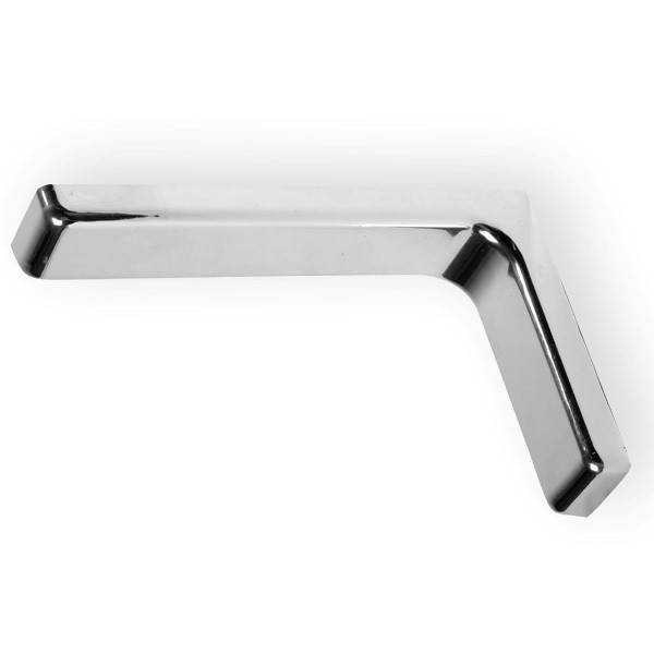 

Консоль для полок цвет хром 120 на 80 мм