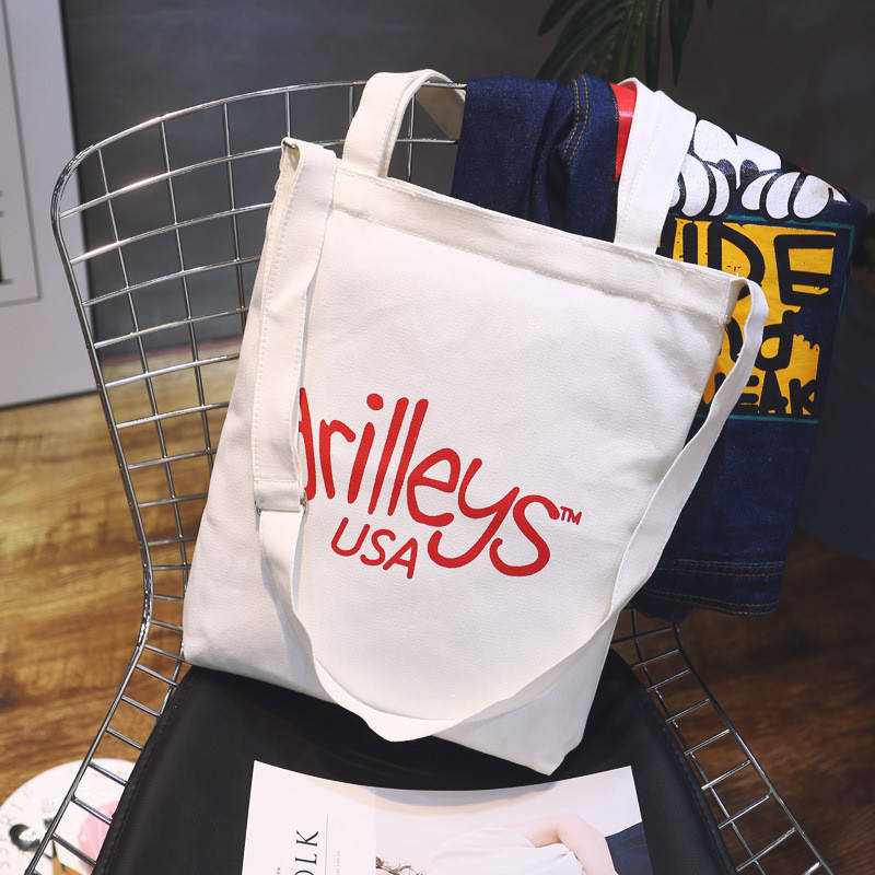 

Сумка женская тканевая белая для девушек новий тренд (CJD-2)