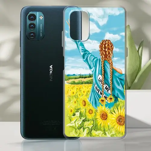 

Силиконовый чехол BoxFace Nokia G21 Love Me, Love Me Not