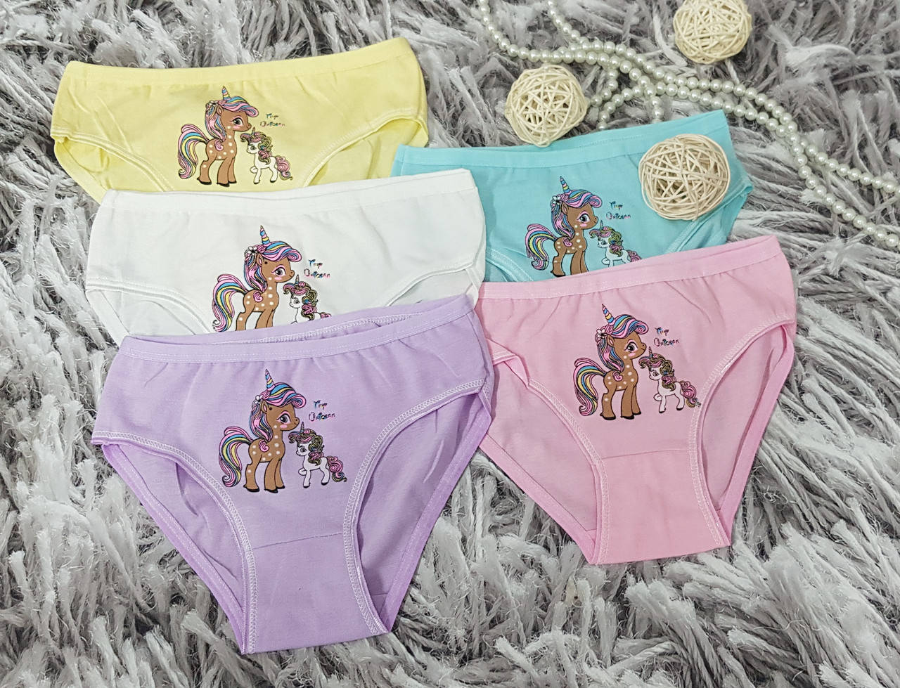 

Трусики детские М на 3-5 лет Donella для девочки 171, Разные цвета