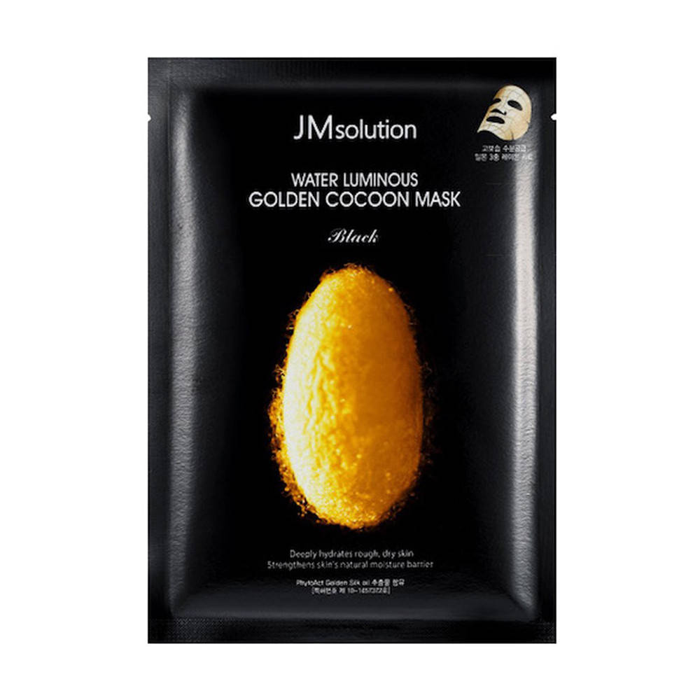 

Тканевая маска с протеинами кокона золотого шелкопряда JMsolution Water Luminous Golden Cocoon Mask, 45мл