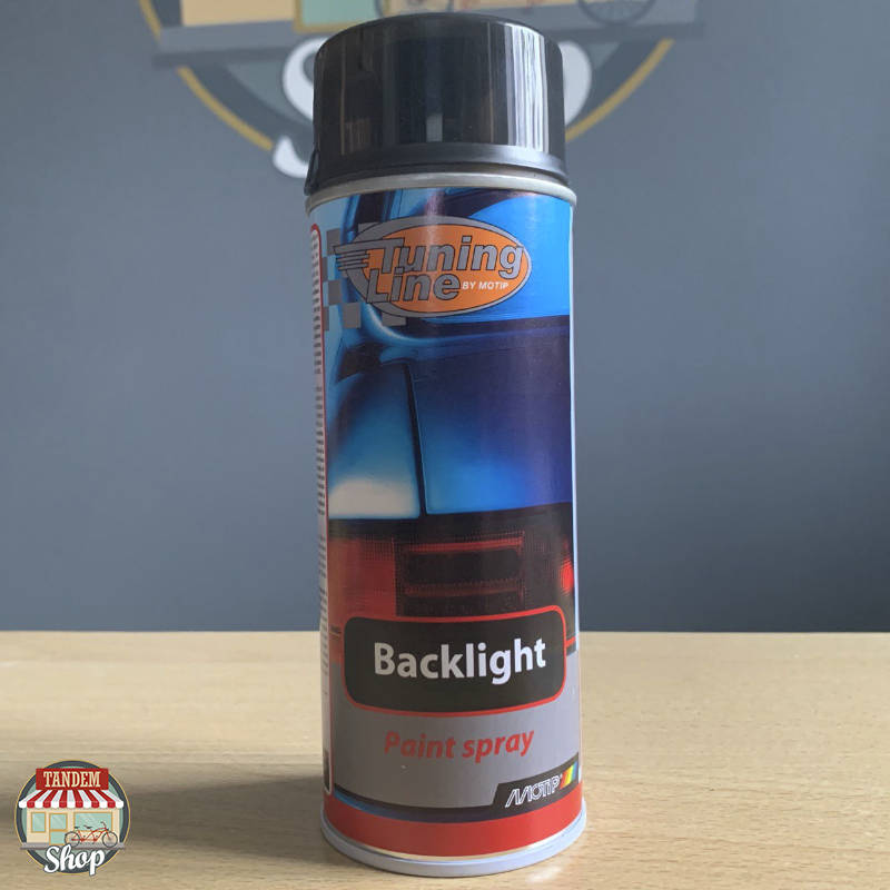 

Лак для тонировки задних фонарей Motip Backlight, 400 мл Аэрозоль Черный