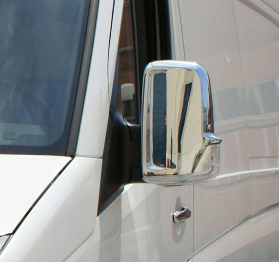 

Накладки на зеркала (2 шт) - Volkswagen Crafter 2006-2017 гг.