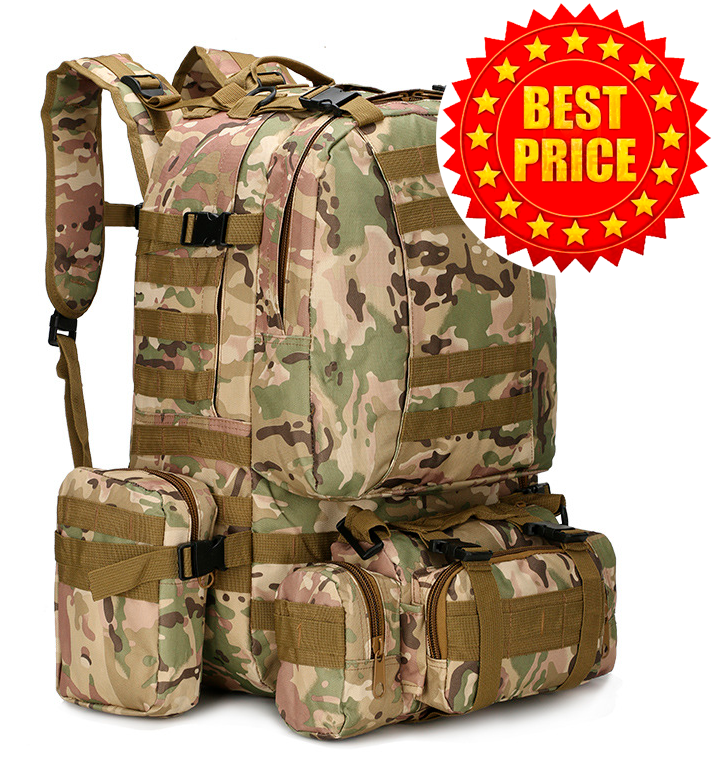 

Тактический рюкзак 55 - 60 л, Камуфляж