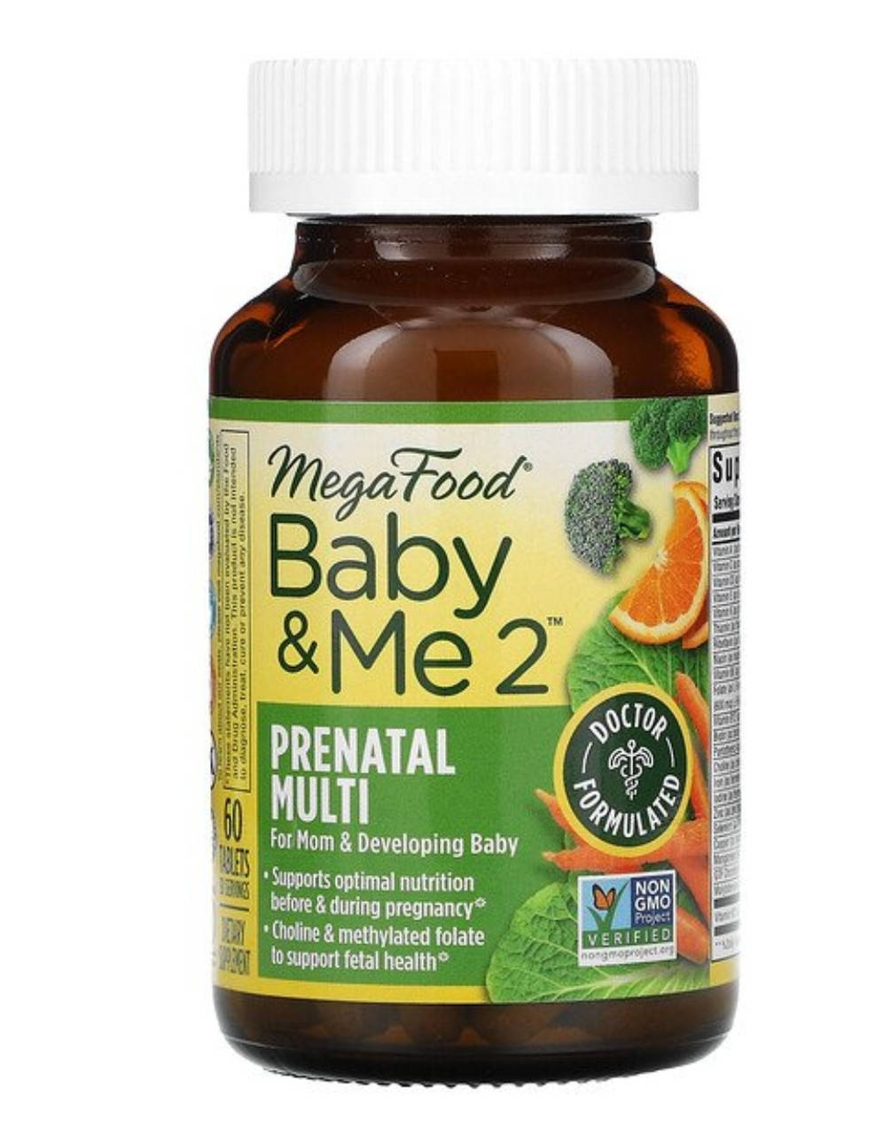 

Baby & Me 2, витамины для беременных, 60 таблеток