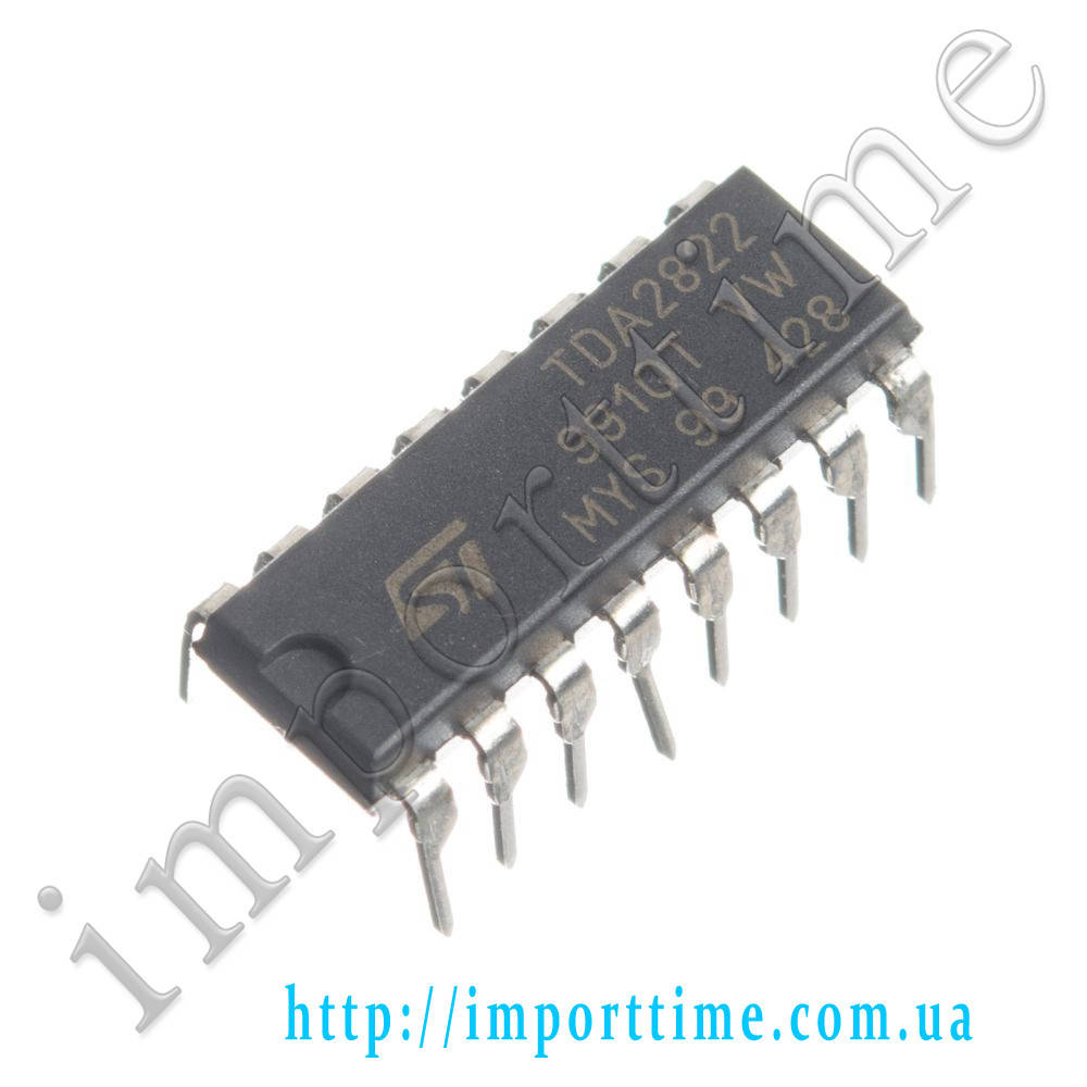 

Микросхема TDA2822 (DIP16)