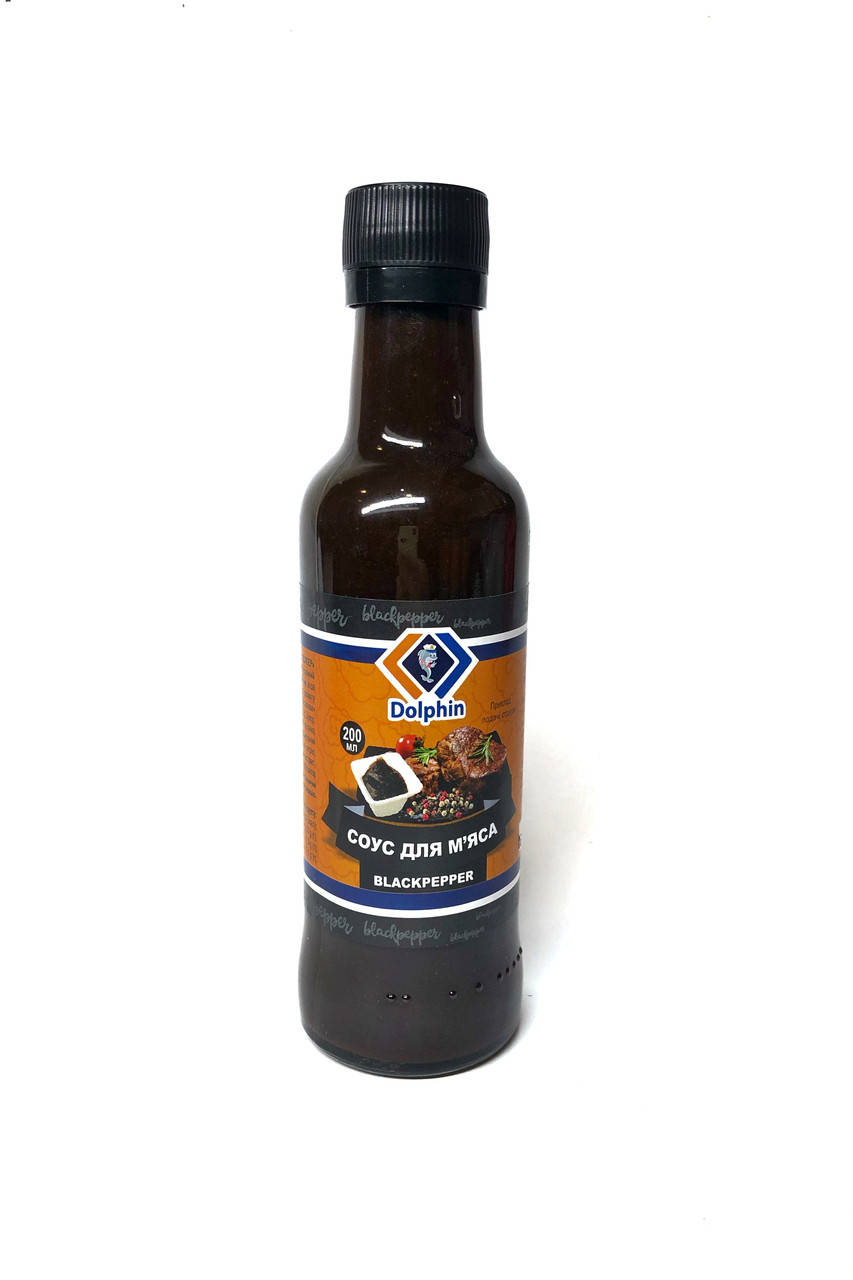 

Соус Черный Перец Black Pepper Dolphin 200 мл