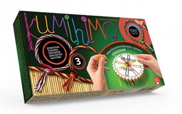 

Набор для творчества DankoToys DT KMX-01-01 Kumihimo плетение браслетов-жгутов
