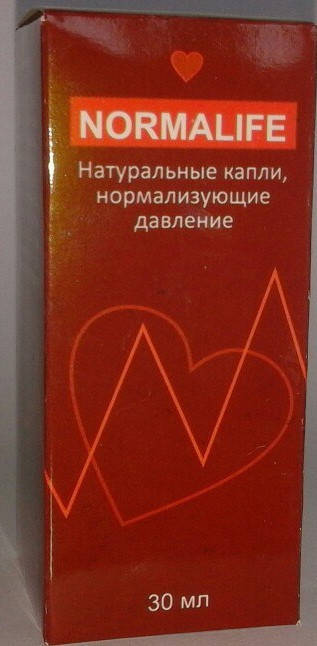 

NORMALIFE - Капли от гипертонии (Нормалайф), натуральные капли нормализующие давление