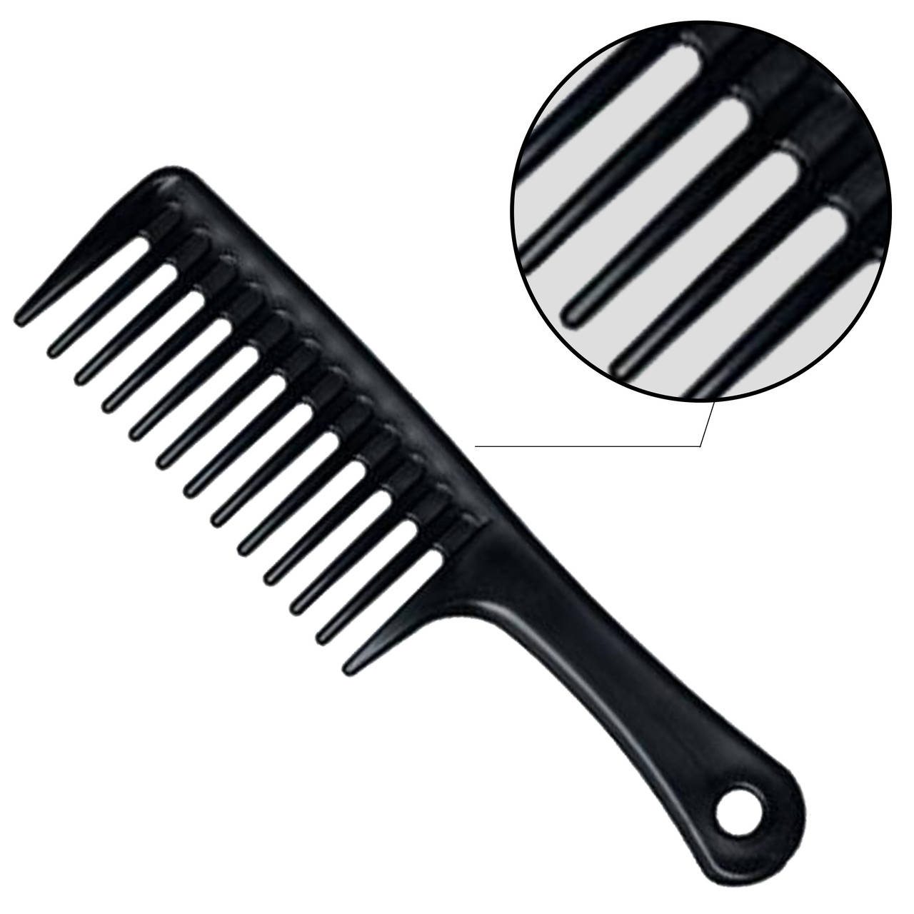 

Расчёска - гребень для волос пластиковый 5033 (barber, стрижка, укладка, парикмахер, барбер)
