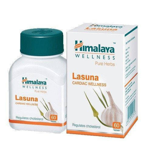 

Ласуна Хималая для сосудов (Lasuna Himalaya) 60 табл.