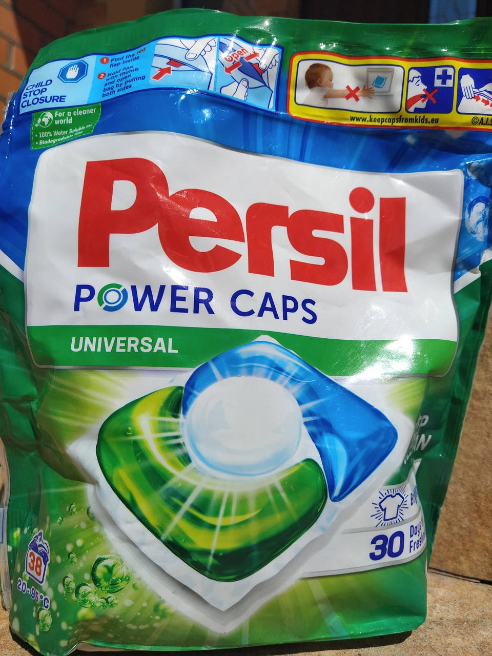 

PERSIL Power caps Персил капсули для прання 38 шт.