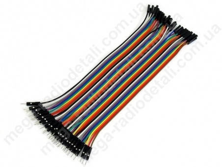 

Комплект перемичок 1pin 20см M/F 40шт для MB102