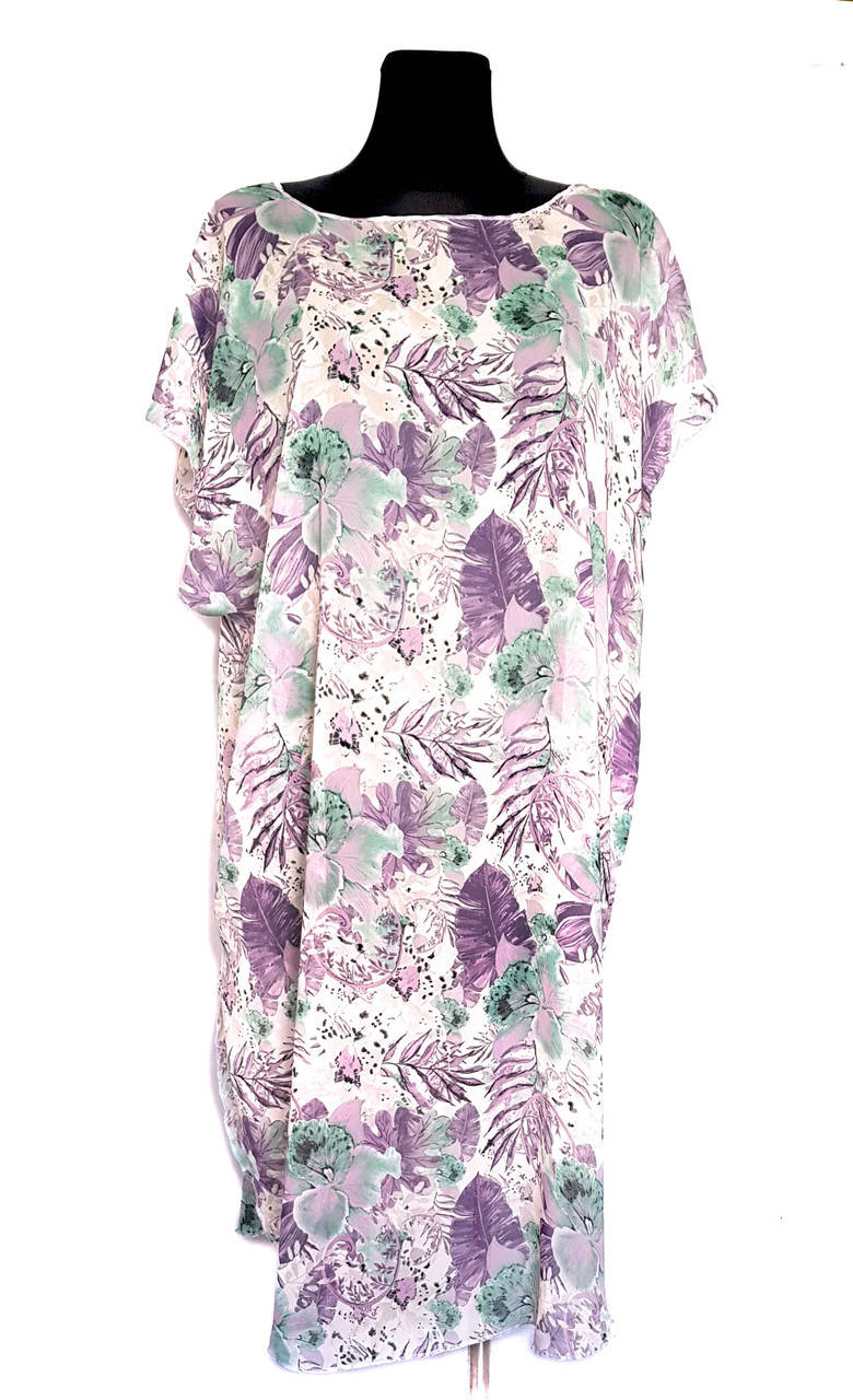 

Тунка летняя плажная шифоновая женская парео Касабланка