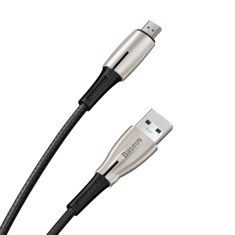 

Кабель Baseus Waterdrop Cable USB to Micro 4A 1m (CAMRD-B01), Черный