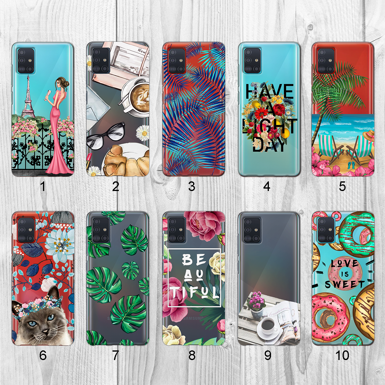 

Силиконовый чехол с рисунком для Samsung Galaxy A51 2019 A515 (new collection)