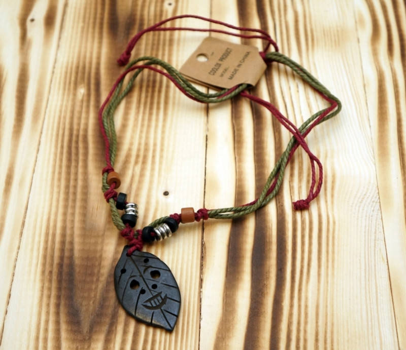 

Подвеска - амулет из кости на шнурке "Wild Tribe" №21