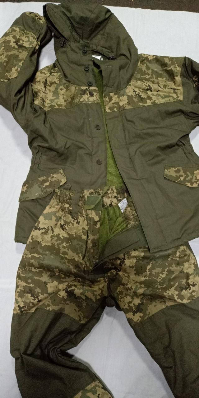 

Костюм Горка М2 зимняя, на флисовой подкладке, цвет Олива + Пиксель