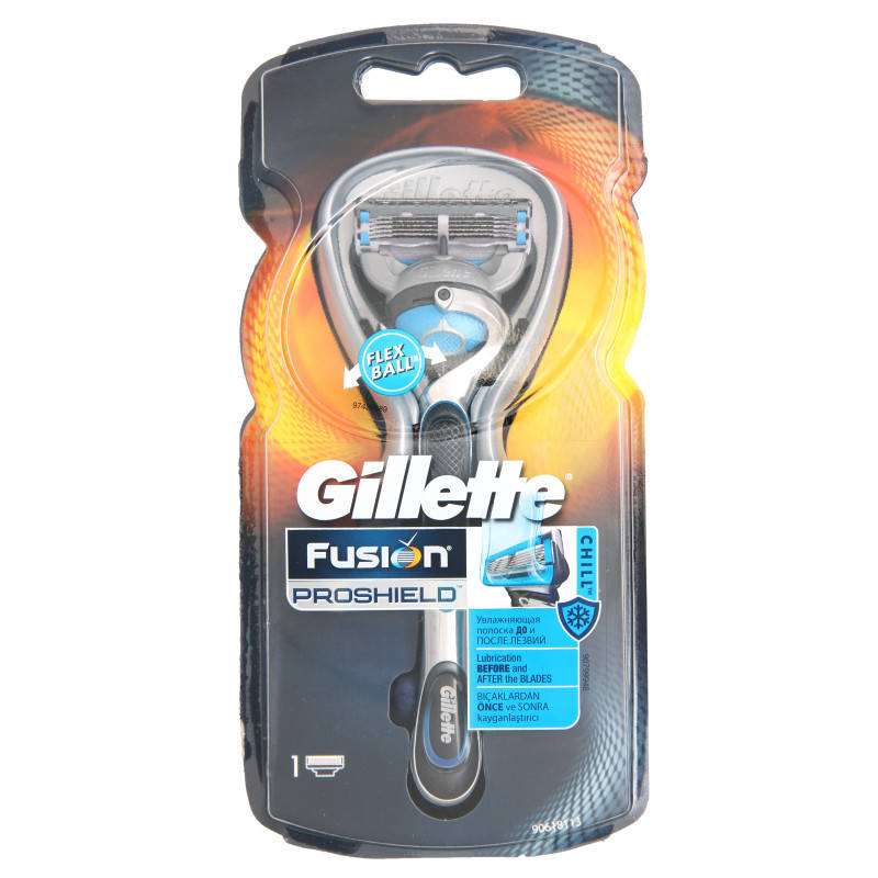 

Бритвенный станок Gillette Fusion Proshield Flexball с одной сменной кассетой
