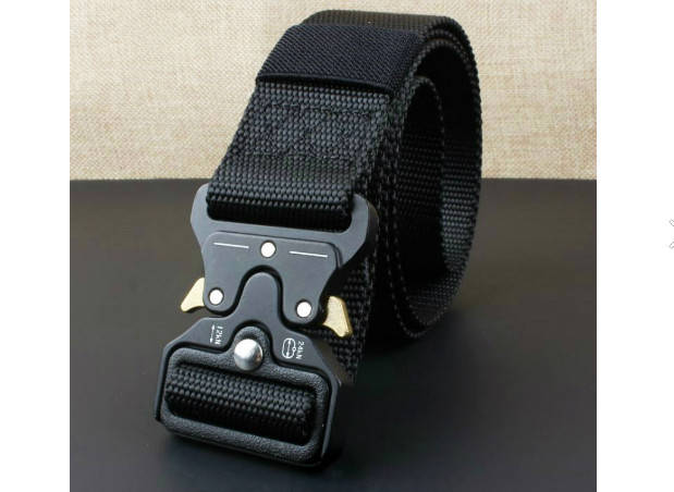 

Ремінь тактичний Кобра 120 см, 145 см Assault Belt з металевою пряжкою Олива, чорний Чёрный