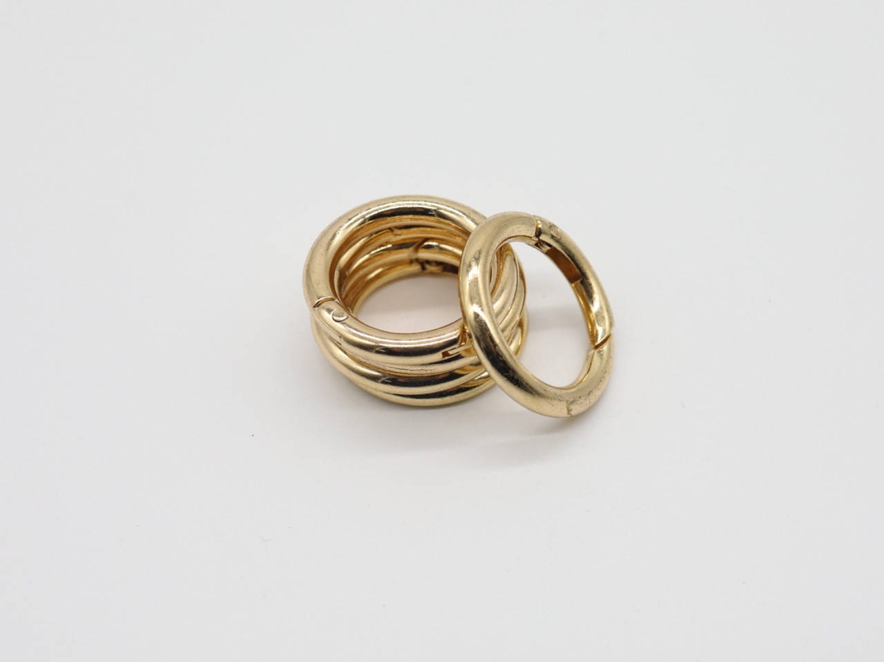 

Кольцо самозажимное. Цвет "золото". 35мм, Золотистый