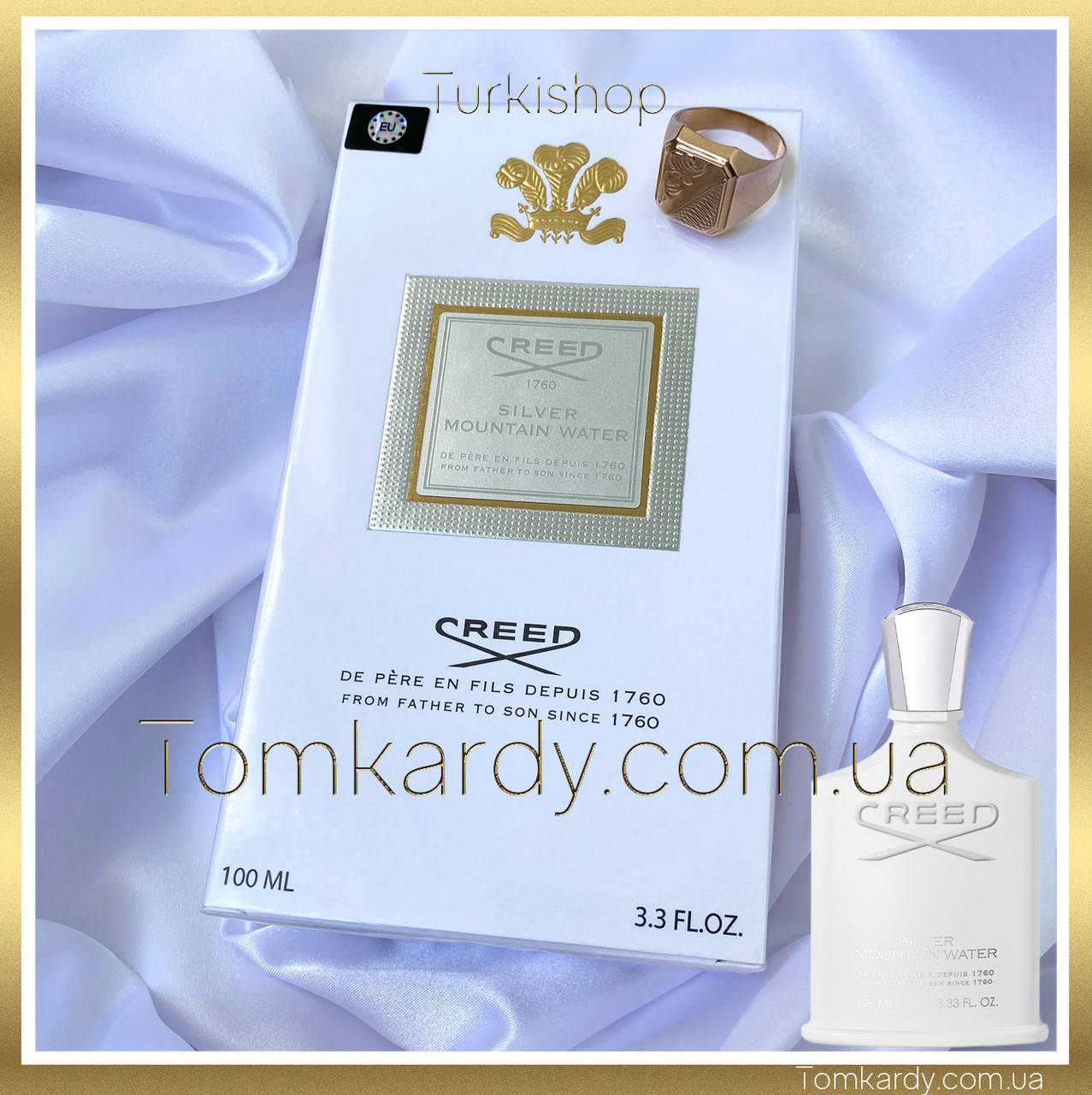 

Духи унисекс Creed Silver Mountain Water 100 ml. Крид Сильвер Монтейн Вотер 100 мл.