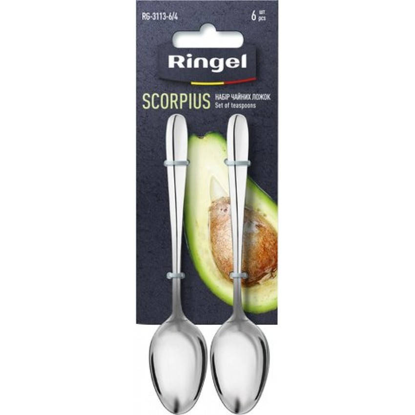 

Набор чайных ложек Ringel Scorpius RG-3115-6/4