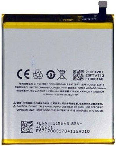 

Аккумулятор Meizu M6s / BA712 (3000 mAh) 12 мес. гарантии