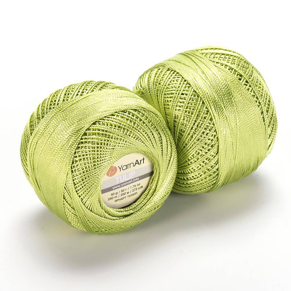 

Yarnart Tulip № 424 яблоко