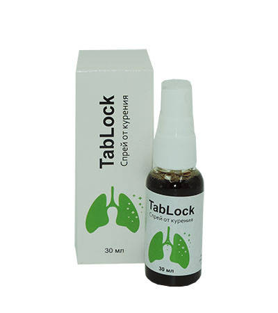 

Спрей от курения ТабЛок TabLock