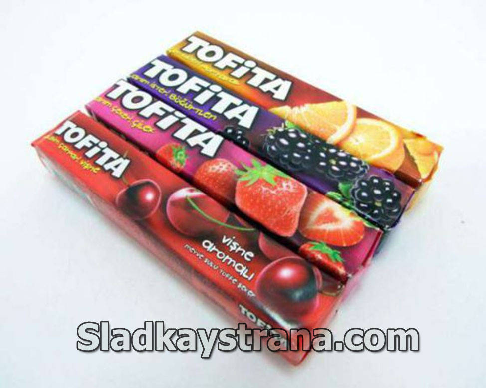 

Жевательная конфета Tofita 20 шт 47 грамм (Kent)