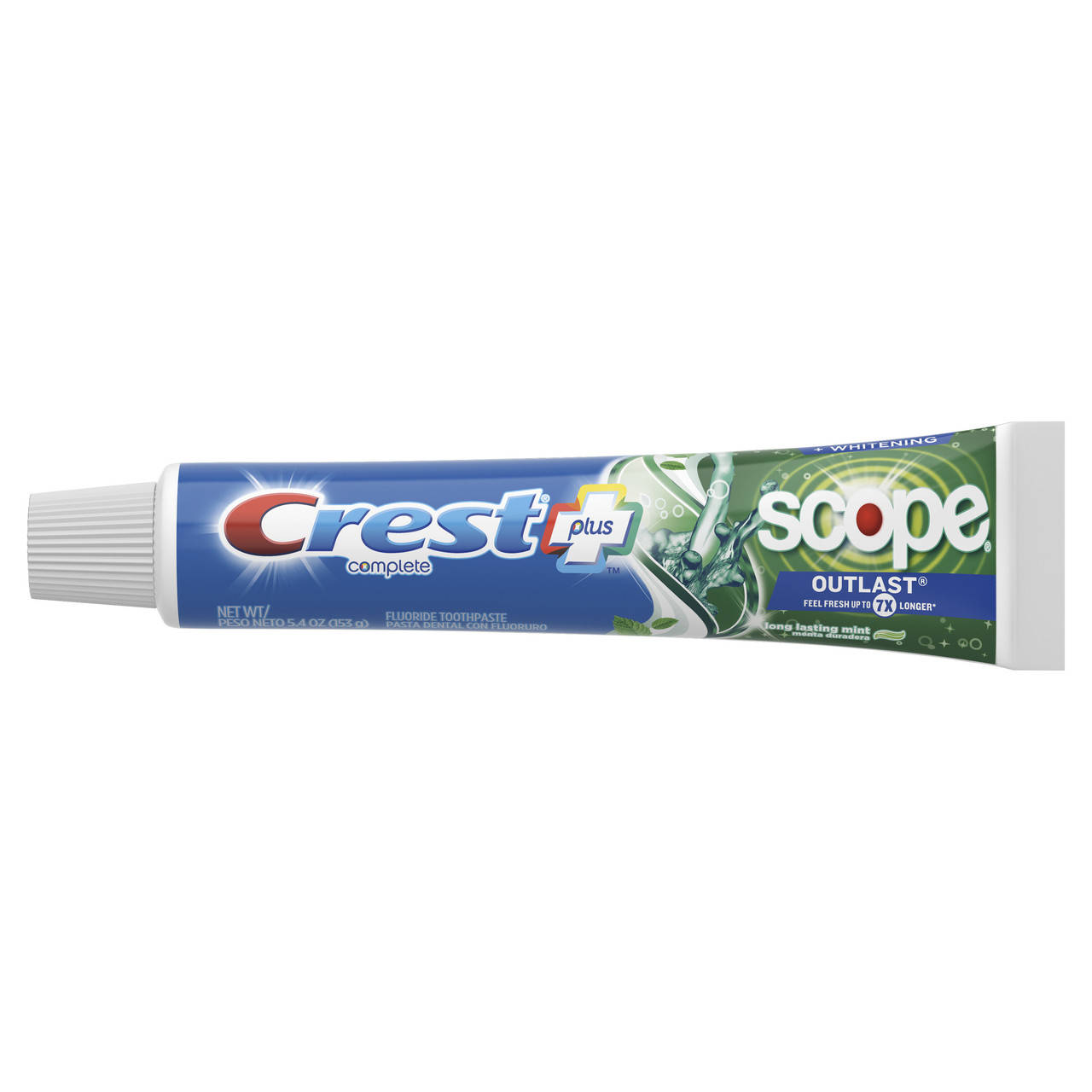

Зубна паста CША Crest Plus Scope Outlast Complete Whitening (отбеливание) 153 g 1 шт