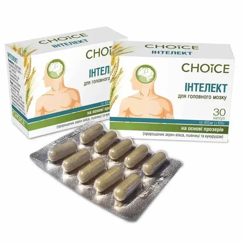 

Фитопрепарат Интеллект для нормализации функций головного мозга Чойс